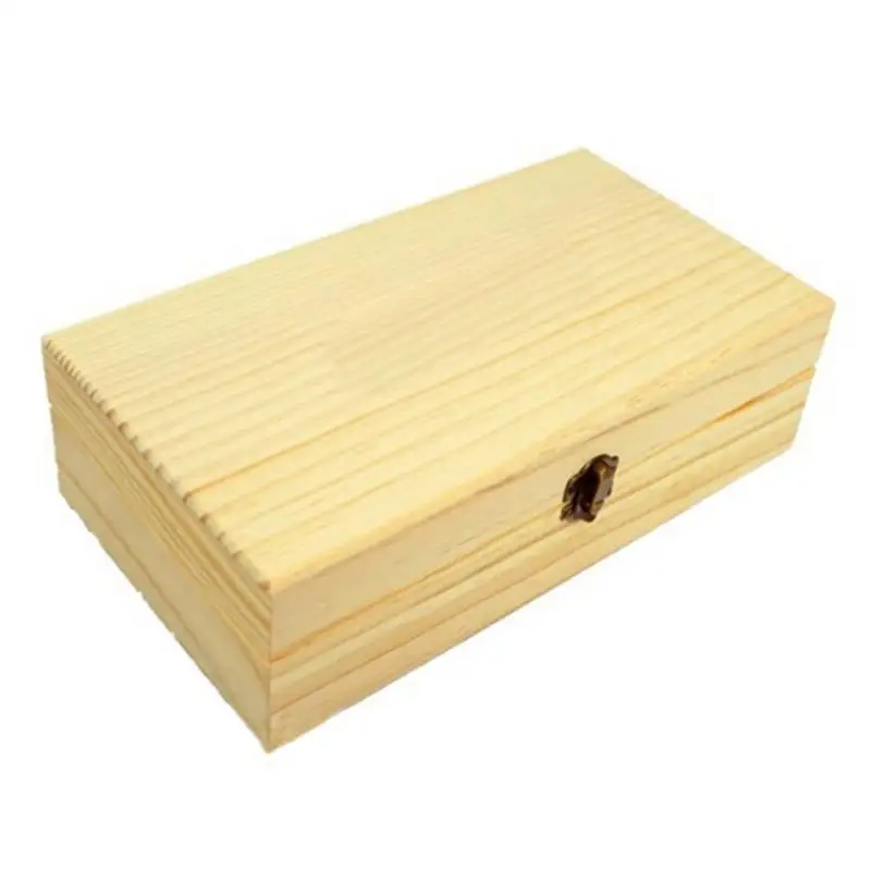 

24 Grids Essential Oil Natural Wood Box Aromatherapy Wooden Box Treasure Jewelry Storage Organizer Handmade Craft For Home Decor