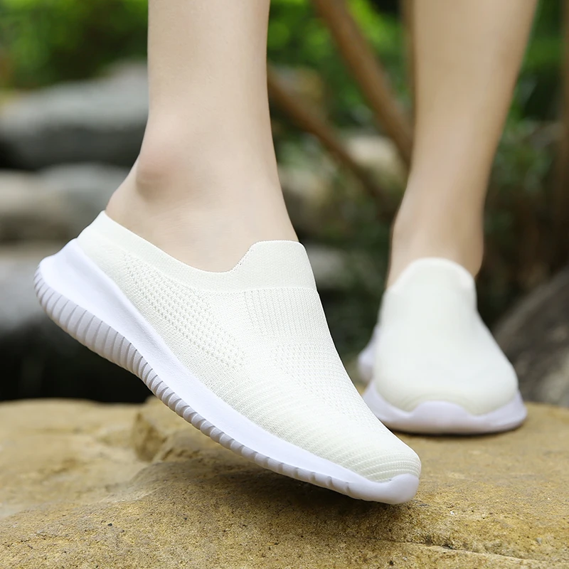 Summer Women Casual Shoes Breathable Women Slip On Half Loafers Light Mesh Sneakers Females Flat Shoes Trainers Zapatos Mujer
Summer Women Casual Shoes Breathable Women Slip On Half Loafers Light Mesh Sneakers Females Flat Shoes Trainers Zapatos Mujer