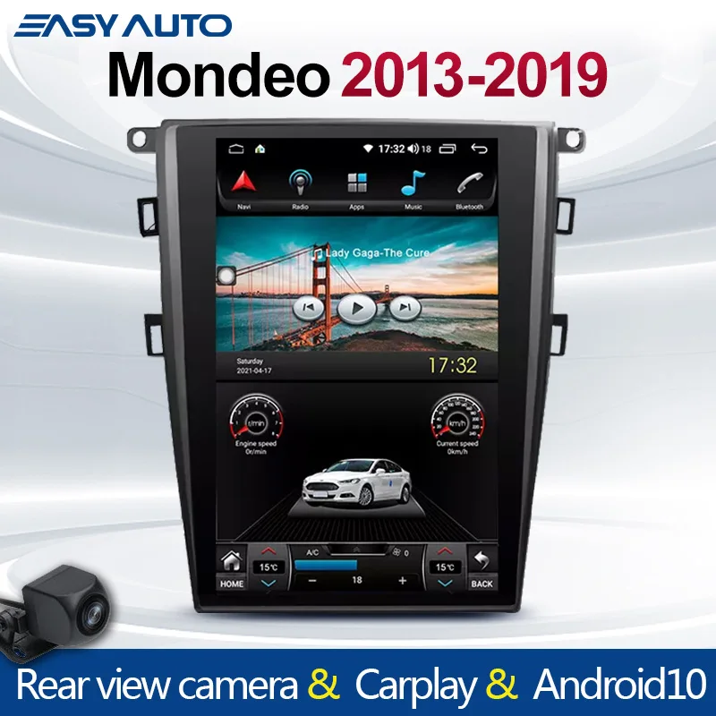 12.1inch Car Radio for Ford Mondeo Fusion MK5 Tesla Style Touch Screen Multimedia Player GPS Navigation Head Unit 2Din Carplay
12.1inch Car Radio for Ford Mondeo Fusion MK5 Tesla Style Touch Screen Multimedia Player GPS Navigation Head Unit 2Din Carplay