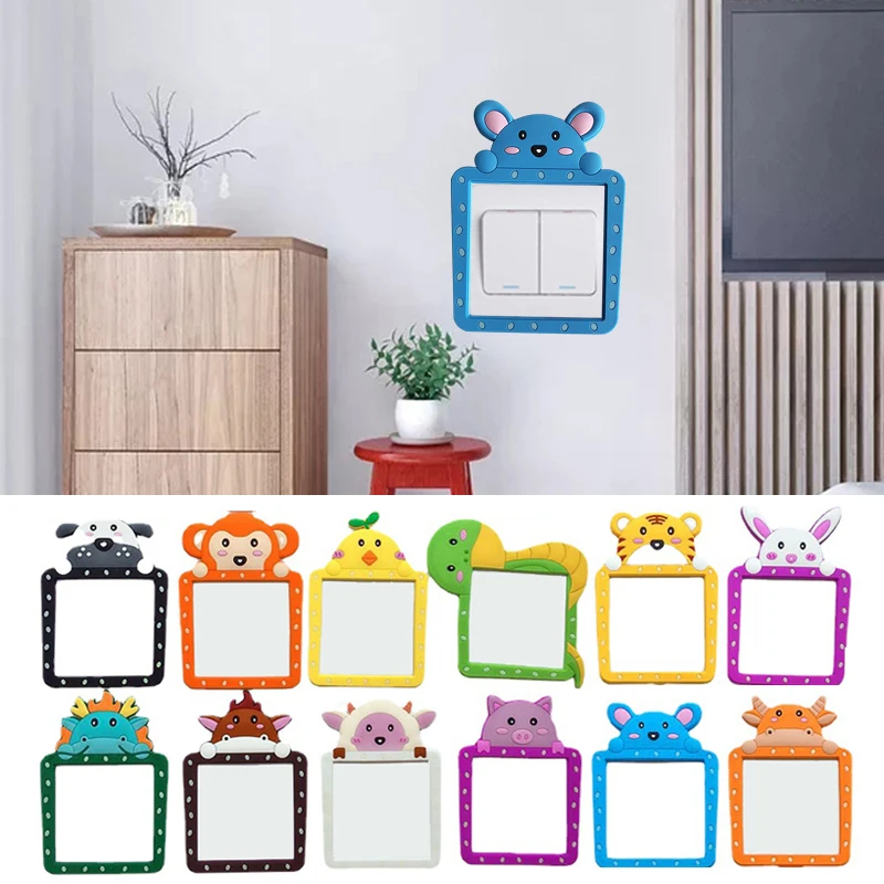 Cartoon Switch Protective Case Cute Switch Stickers Nordic Style Wall Stickers Creative Switch Stickers Home Decorative Suppies
Cartoon Switch Protective Case Cute Switch Stickers Nordic Style Wall Stickers Creative Switch Stickers Home Decorative Suppies
