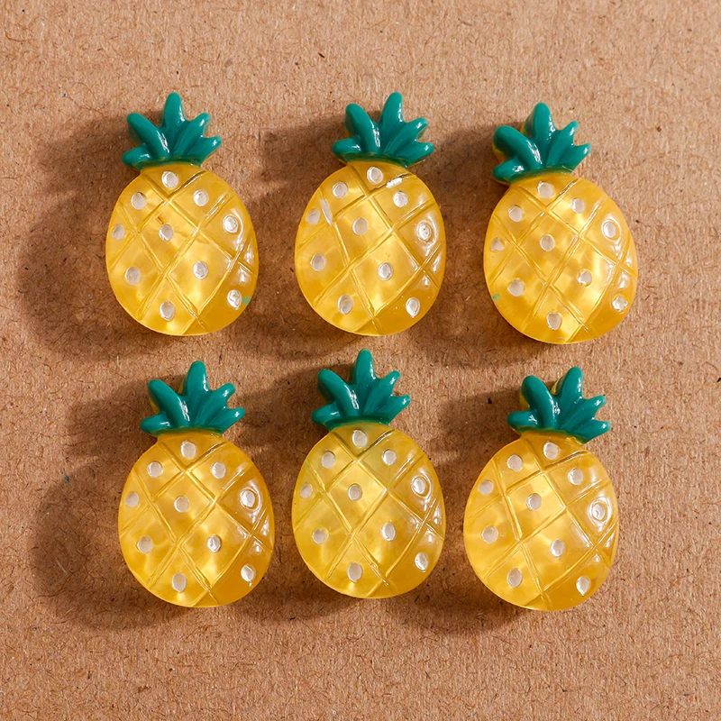 10pcs 13x22mm Cute Resin Fruit Pineapple Cabochons Scrapbook Crafts for Girls DIY Hairpin Brooch Jewelry Making Accessories
10pcs 13x22mm Cute Resin Fruit Pineapple Cabochons Scrapbook Crafts for Girls DIY Hairpin Brooch Jewelry Making Accessories