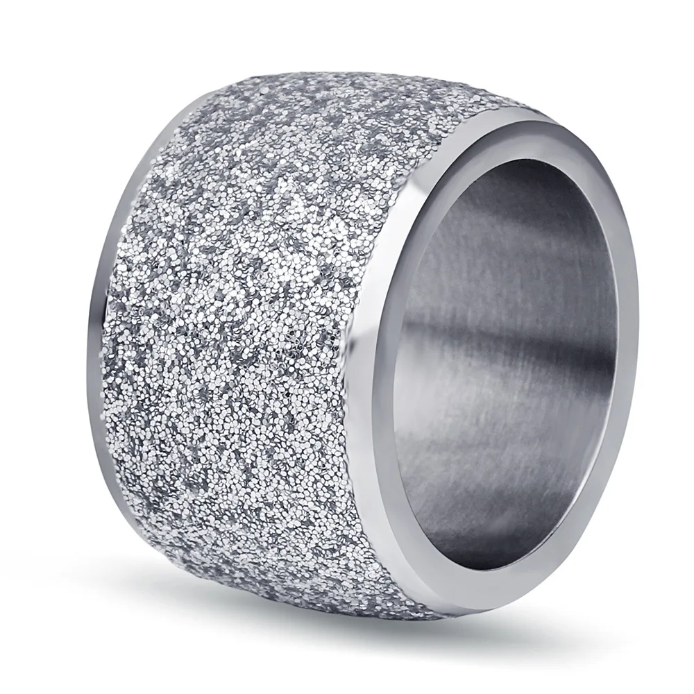 Japan and South Korea Ins New Rose Gold 18K Gold Frosted Stainless Steel Ring Titanium Steel Frosted Ladies Ring
Japan and South Korea Ins New Rose Gold 18K Gold Frosted Stainless Steel Ring Titanium Steel Frosted Ladies Ring