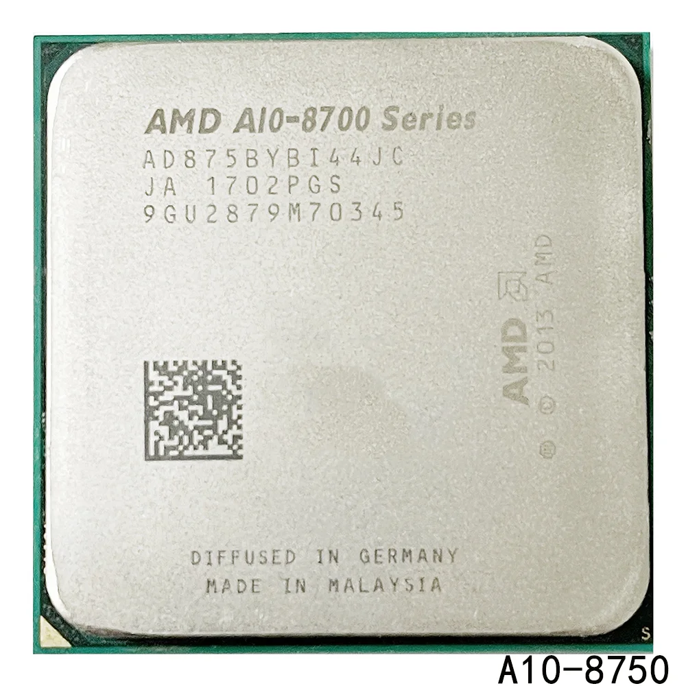 

Б/у AMD A10-Series PRO A10-8750B A10 8750 3,6G 65W AD8750YBI44JC/AD875BYBI44JC Socket FM2 +