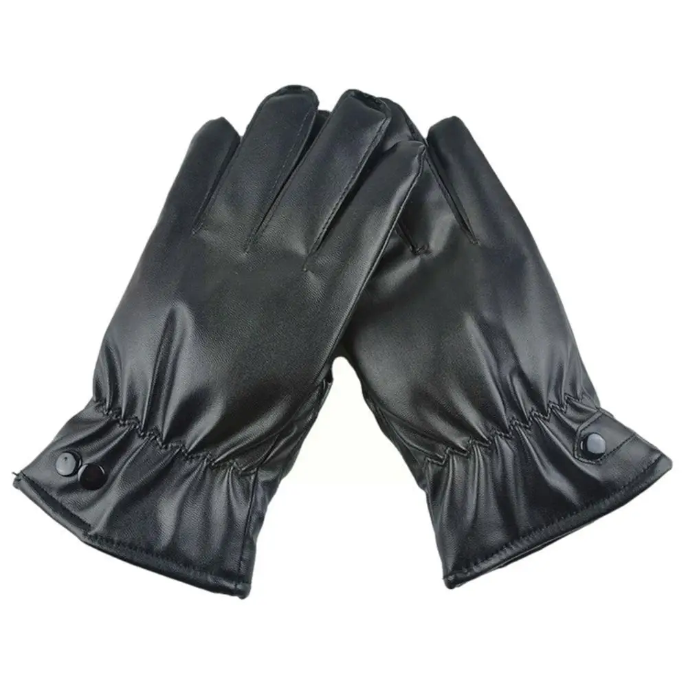 Men's Gloves Black Winter Mittens Keep Warm Screen Guantes Male Pu Gloves Leather Winter Outdoor Driving Female V9w3
Men's Gloves Black Winter Mittens Keep Warm Screen Guantes Male Pu Gloves Leather Winter Outdoor Driving Female V9w3