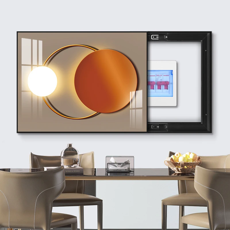 Luxury Meter Box Cover Decorative Painting Electric Nordic Style Room Decoration Abstract Wall Art Quadros Home Supplies AH50DP
Luxury Meter Box Cover Decorative Painting Electric Nordic Style Room Decoration Abstract Wall Art Quadros Home Supplies AH50DP