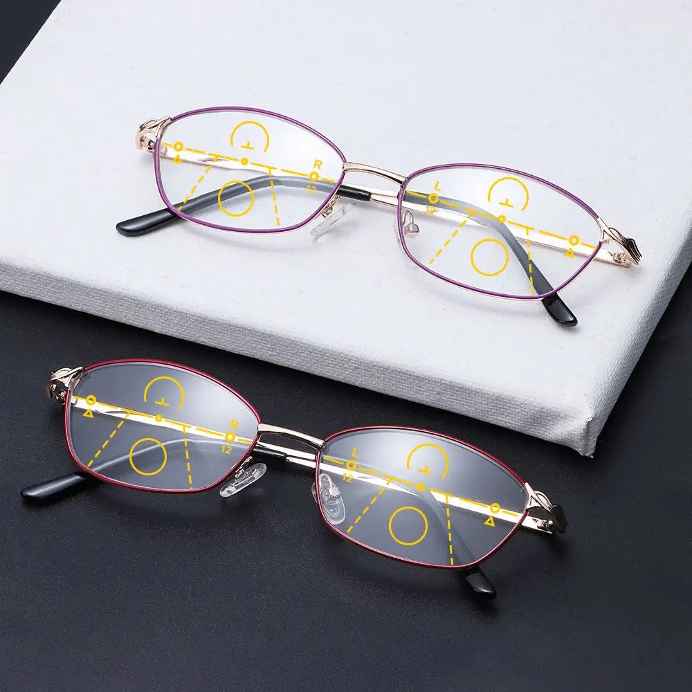Eyewear Anti Eye Strain Anti Blue Light Reading Glasses Progressive Multifocal Look Far and Near Presbyopia Glasses
Eyewear Anti Eye Strain Anti Blue Light Reading Glasses Progressive Multifocal Look Far and Near Presbyopia Glasses