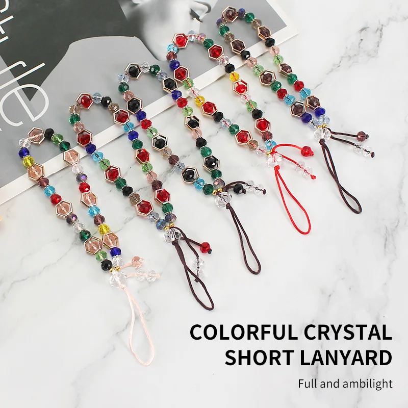 Mobile Phone Lanyard Fashion Crystal Beaded Phone Charm Key Chain U Disk Work Card Hand Straps Cell Phone Hang Rope Universal
Mobile Phone Lanyard Fashion Crystal Beaded Phone Charm Key Chain U Disk Work Card Hand Straps Cell Phone Hang Rope Universal