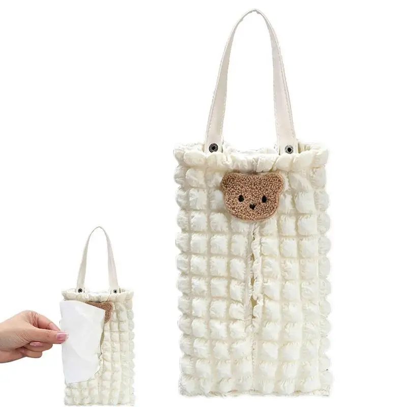 Car Tissue Box Pouch Cute Car Seat Hanging Tissue Bag Universal Tissue Box Holder DIY Car Interior Supplies
Car Tissue Box Pouch Cute Car Seat Hanging Tissue Bag Universal Tissue Box Holder DIY Car Interior Supplies