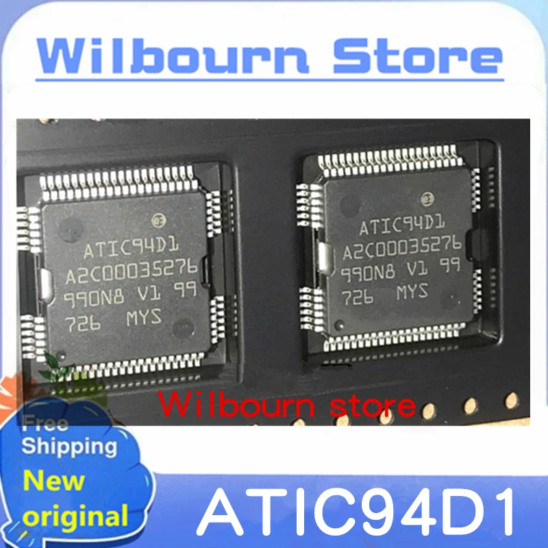5 шт. ~ 20 шт./лот ATIC94D1 UN94DA A2C00035276 QFP64 100% новый спотовый запас 
5 шт. ~ 20 шт./лот ATIC94D1 UN94DA A2C00035276 QFP64 100% новый спотовый запас
