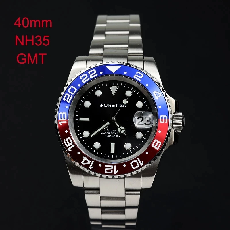 PORSTIER 40 мм GMT Jam Tangan Mewah Pria Jam Mekanis Jam Tangan Pria Otomatis Safir Baja Tahan Karat100M Kedap Air Jam Tangan Bi
PORSTIER 40 мм GMT Jam Tangan Mewah Pria Jam Mekanis Jam Tangan Pria Otomatis Safir Baja Tahan Karat100M Kedap Air Jam Tangan Bi
