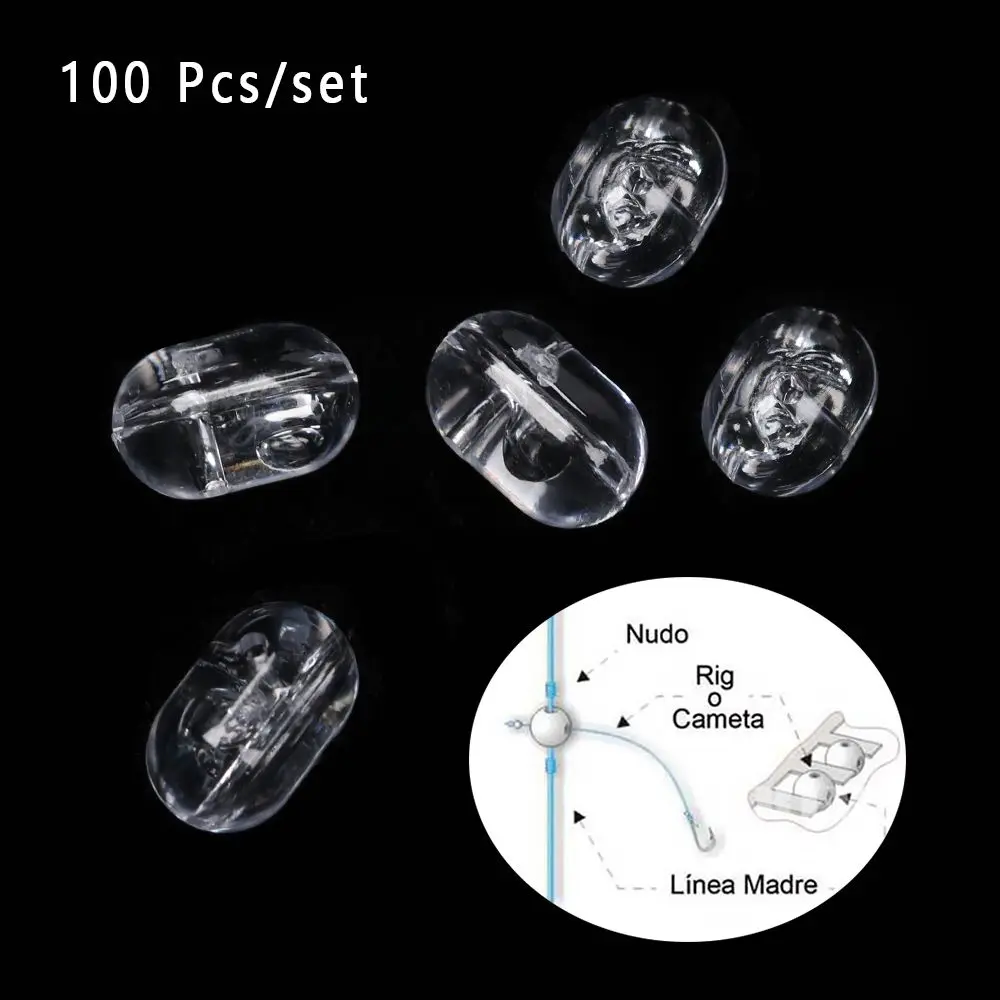 100pcs 4.7mm/5.0mm Fishing Cross Beads Plastic Clear Beads Double Pearl Drill Cross Beads Carp Fishing Lure Bait
100pcs 4.7mm/5.0mm Fishing Cross Beads Plastic Clear Beads Double Pearl Drill Cross Beads Carp Fishing Lure Bait