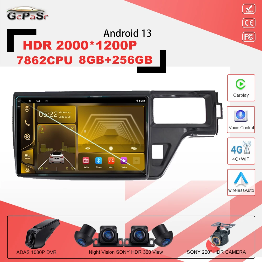 Автомагнитола на Android 13 с процессором 7862CPU для Honda Stepwgn 5 2015-2021, автомагнитола с правым рулем, мультимедиа, GPS, автомагнитола 2din, Авторадио для Carplay
Автомагнитола на Android 13 с процессором 7862CPU для Honda Stepwgn 5 2015-2021, автомагнитола с правым рулем, мультимедиа, GPS, автомагнитола 2din, Авторадио для Carplay