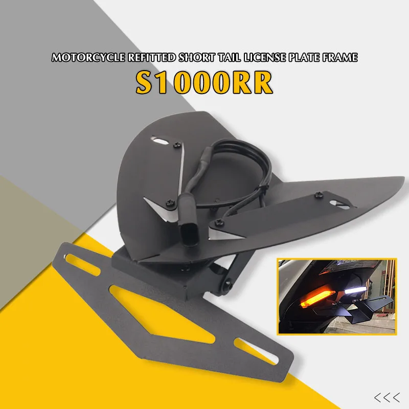 Motorcycle Rear Tail Light Brake Turn Signals Integrated LED License Plate Holder Bracket For BMW S1000RR S1000 RR
Motorcycle Rear Tail Light Brake Turn Signals Integrated LED License Plate Holder Bracket For BMW S1000RR S1000 RR