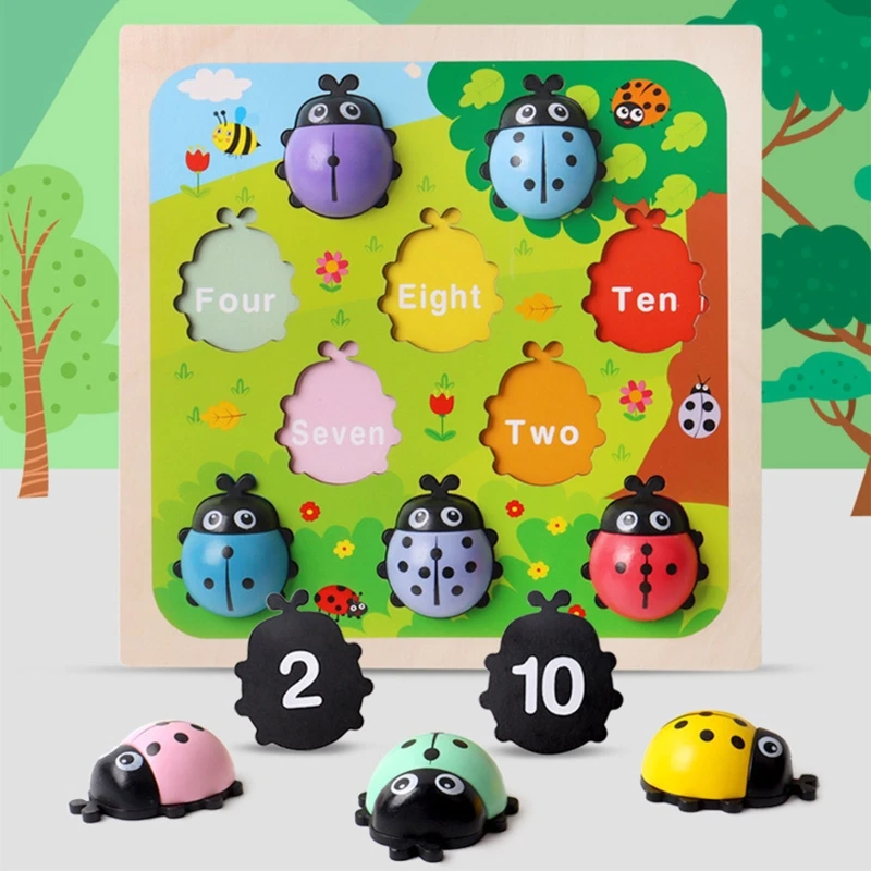 3-in-1 Matching Board Toy Kid Wooden Puzzle Counting Math Toy Learning Set Montessori Education Parent-Children Activity
3-in-1 Matching Board Toy Kid Wooden Puzzle Counting Math Toy Learning Set Montessori Education Parent-Children Activity