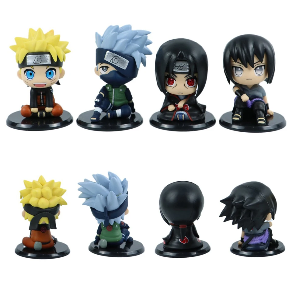 Anime Naruto Figure Uzumaki Naruto Kakashi Uchiha Sasuke Itachi Cute Toys Q Figurals nendoroid Car decoration Model 9.5 cm
Anime Naruto Figure Uzumaki Naruto Kakashi Uchiha Sasuke Itachi Cute Toys Q Figurals nendoroid Car decoration Model 9.5 cm