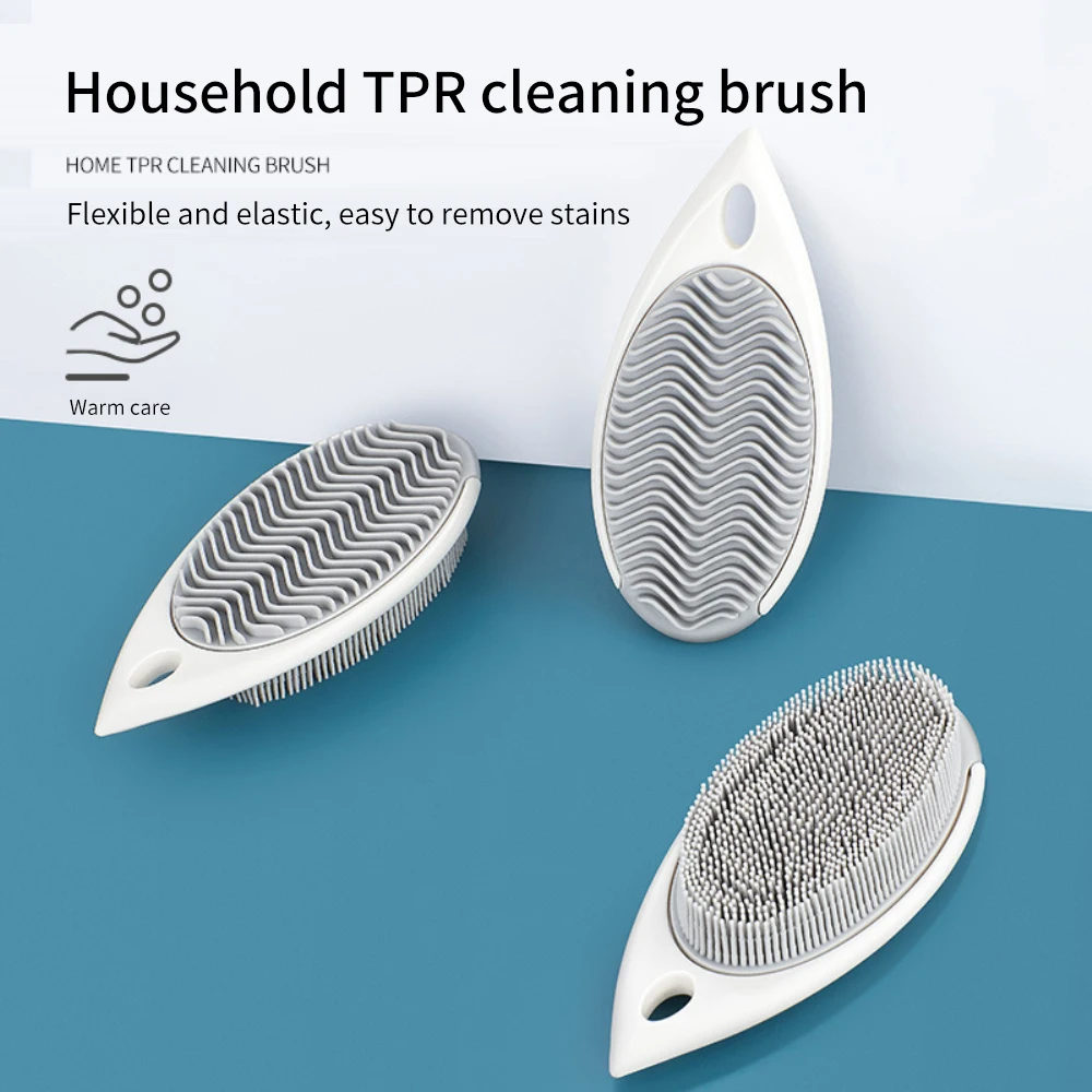 Portable Clothing Board Brush Hanging Hole Design Multifunctional Silicone Cleaning Brush Home Shoe Brush Convenient Hanging
Portable Clothing Board Brush Hanging Hole Design Multifunctional Silicone Cleaning Brush Home Shoe Brush Convenient Hanging