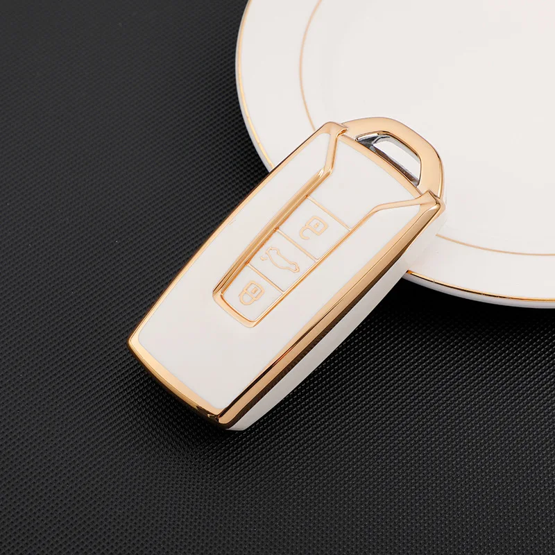 key case holder shell cover for VW Volkswagen Touareg 2018 2019 2020 2021 cover 3 button remote keyless sleeve jacket Keychain
key case holder shell cover for VW Volkswagen Touareg 2018 2019 2020 2021 cover 3 button remote keyless sleeve jacket Keychain