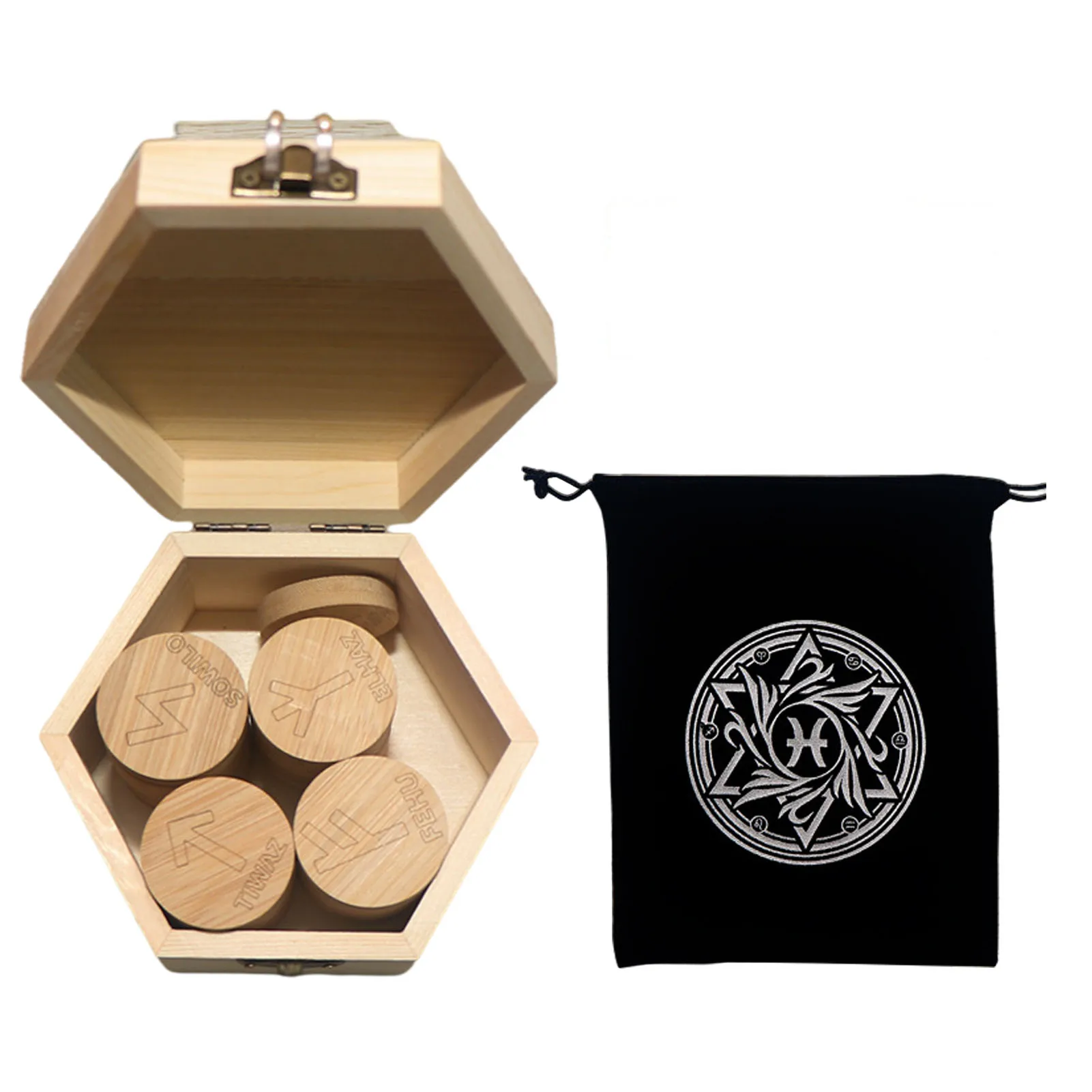 Tarot Cards Nordic Wooden Rune Set 25 Pcs Rune Stone Set Star Engraved Magic Rune Stones Cards Set For Beginners Meditation 
Tarot Cards Nordic Wooden Rune Set 25 Pcs Rune Stone Set Star Engraved Magic Rune Stones Cards Set For Beginners Meditation