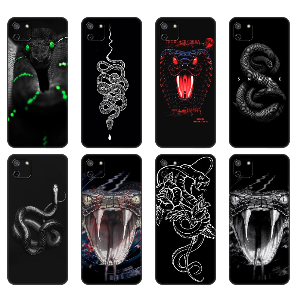 Black tpu Case For OPPO Realme C11 Case For Realme C 11 RealmeC11 Back RMX2185 Case Cover Bumper snake Animal horror
Black tpu Case For OPPO Realme C11 Case For Realme C 11 RealmeC11 Back RMX2185 Case Cover Bumper snake Animal horror