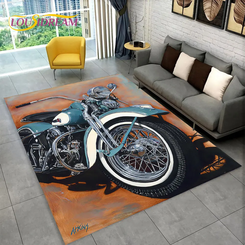 Retro Vintage Motorcycle Skull Area Rug,Carpet Rug for Living Room Bedroom Sofa Doormat Kitchen Decor,Child Non-slip Floor Mat
Retro Vintage Motorcycle Skull Area Rug,Carpet Rug for Living Room Bedroom Sofa Doormat Kitchen Decor,Child Non-slip Floor Mat