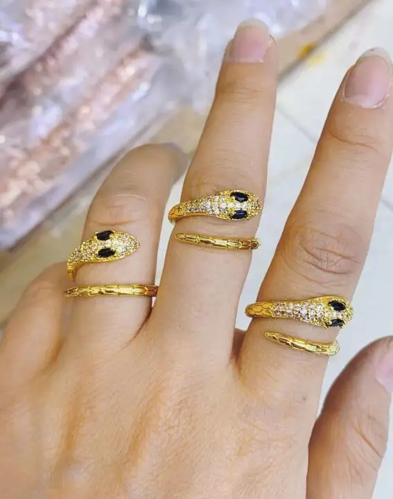 1pcs snake Rings Zircon Jewelry Ring Metal Rings Accessories Jewelrys For Women Rings Adjustable dsf3a
1pcs snake Rings Zircon Jewelry Ring Metal Rings Accessories Jewelrys For Women Rings Adjustable dsf3a