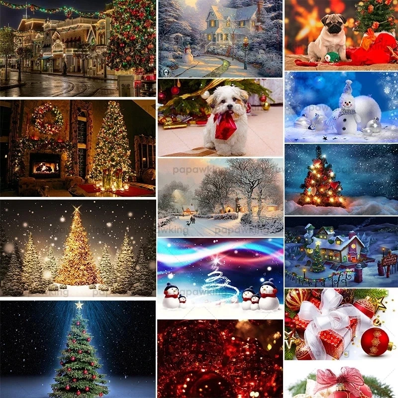 5D DIY Christmas Diamond Painting Santa Claus Snowman Full Diamond Cross Stitch Kit Art Rhinestone Embroidery Home Mosaic Decor
5D DIY Christmas Diamond Painting Santa Claus Snowman Full Diamond Cross Stitch Kit Art Rhinestone Embroidery Home Mosaic Decor