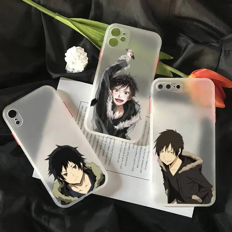 DuRaRaRa Slim anime Phone Case matte transparent For iphone 7 8 11 12 13 plus mini x xs xr pro max cover
DuRaRaRa Slim anime Phone Case matte transparent For iphone 7 8 11 12 13 plus mini x xs xr pro max cover