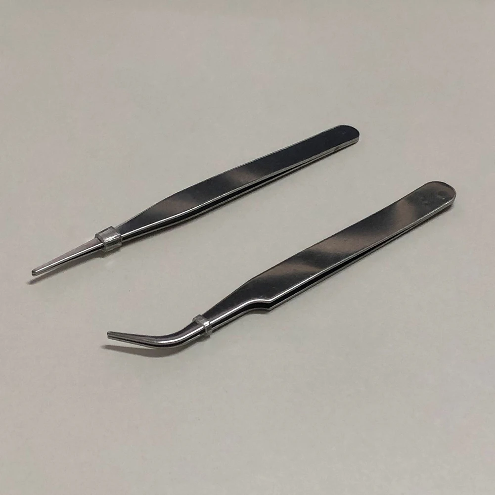 2pcs Stainless Steel Mini Tweezers Dismantling Repair Tool Curved Straight Tip Hand Tools Ferramentas Manuais Tweezers Garden
2pcs Stainless Steel Mini Tweezers Dismantling Repair Tool Curved Straight Tip Hand Tools Ferramentas Manuais Tweezers Garden