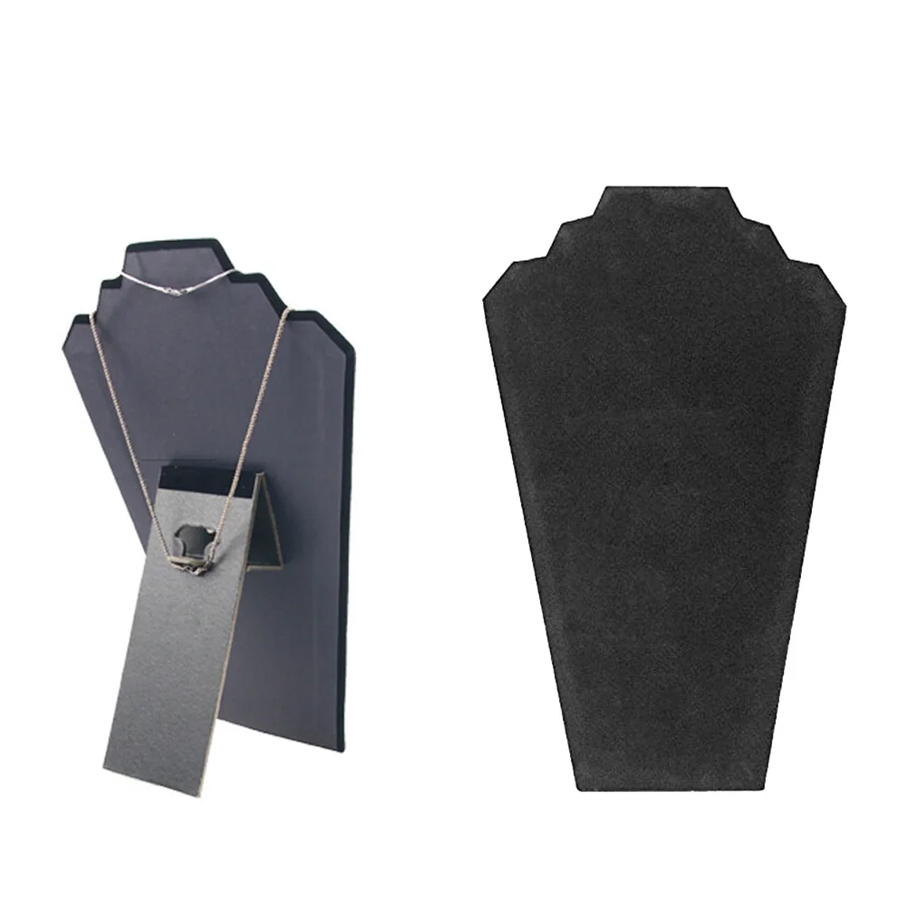 Black Jewelry Necklace Display Stand Neck Chain Holders Jewelry Bust Stands (Size Middle)
Black Jewelry Necklace Display Stand Neck Chain Holders Jewelry Bust Stands (Size Middle)