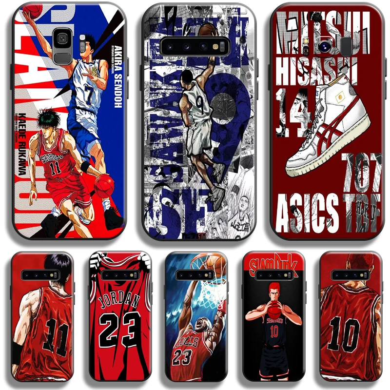 Anime SLAM DUNK For Samsung Galaxy S10 S9 S8 Plus S10 5G S10 Lite S10E Phone Case Black Silicone Cover Liquid Silicon Back
Anime SLAM DUNK For Samsung Galaxy S10 S9 S8 Plus S10 5G S10 Lite S10E Phone Case Black Silicone Cover Liquid Silicon Back