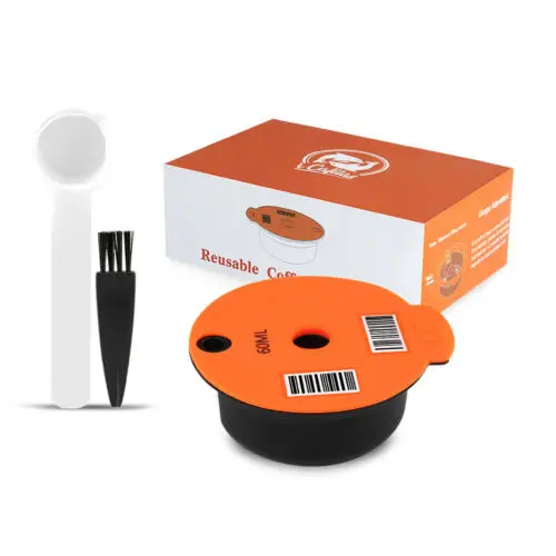 60Ml/180Ml Refillable Coffee Capsule Body Cup Lid Parts Reusable Coffee Machine Coffee Filter Box Espresso Coffee Bags
60Ml/180Ml Refillable Coffee Capsule Body Cup Lid Parts Reusable Coffee Machine Coffee Filter Box Espresso Coffee Bags