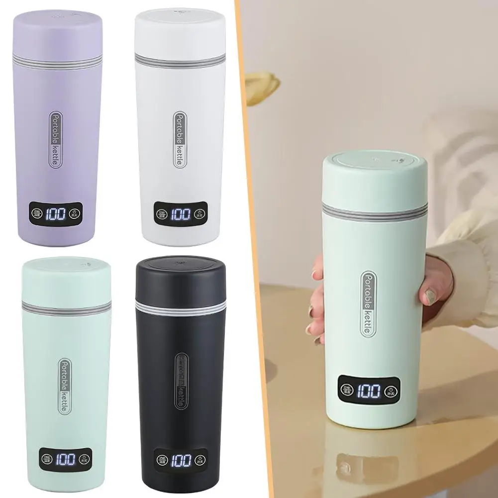 350ml Portable Electric Kettle Keep Boil Water Warm Heating Cup For Travel Keep Warm Tea Coffee Kitchen Heat Thermo Applian D5G2
350ml Portable Electric Kettle Keep Boil Water Warm Heating Cup For Travel Keep Warm Tea Coffee Kitchen Heat Thermo Applian D5G2
