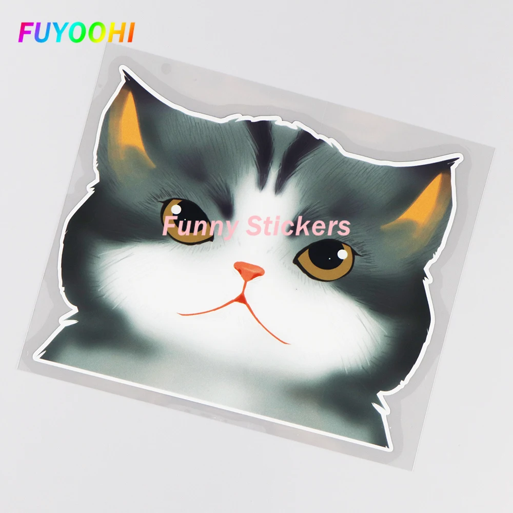 FUYOOHI Fashion Stickers Funny Cat Rear Windshield Decoration Stickers Cute Cartoon Car Decoration Accessories
FUYOOHI Fashion Stickers Funny Cat Rear Windshield Decoration Stickers Cute Cartoon Car Decoration Accessories