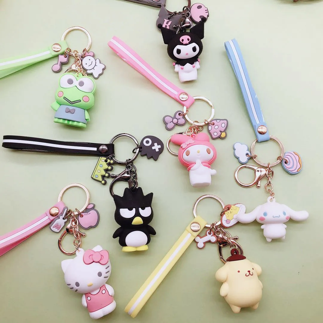 Creative Cartoon Epoxy Melody Hello Kitty Doll Keychain Ring Chain Bag Car Hello Kitty Key Pendants
Creative Cartoon Epoxy Melody Hello Kitty Doll Keychain Ring Chain Bag Car Hello Kitty Key Pendants