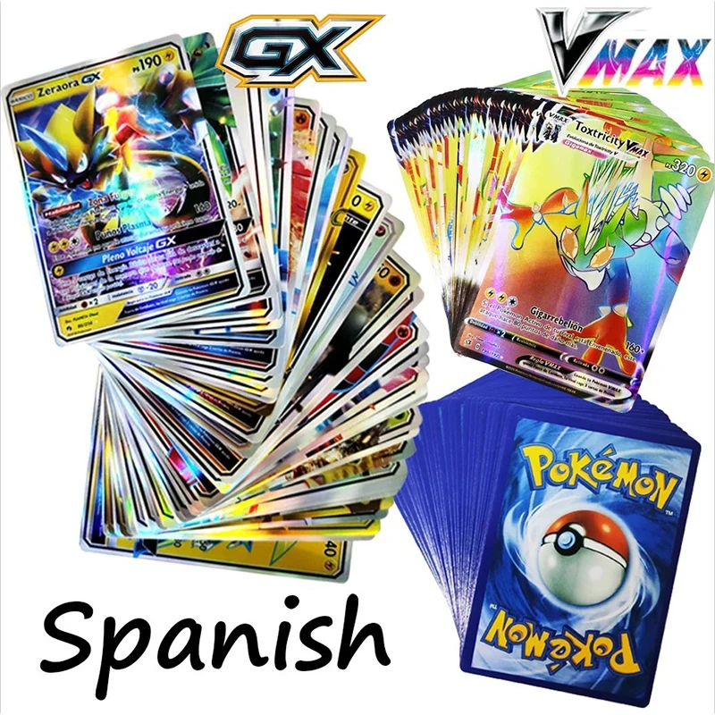 Новый Покемон Испанский Английский Французский Vmax GX Tagteam карточка Charizard Pikachu Venusaur серия Аниме Фигурка игровая коллекция карт игрушка
Новый Покемон Испанский Английский Французский Vmax GX Tagteam карточка Charizard Pikachu Venusaur серия Аниме Фигурка игровая коллекция карт игрушка