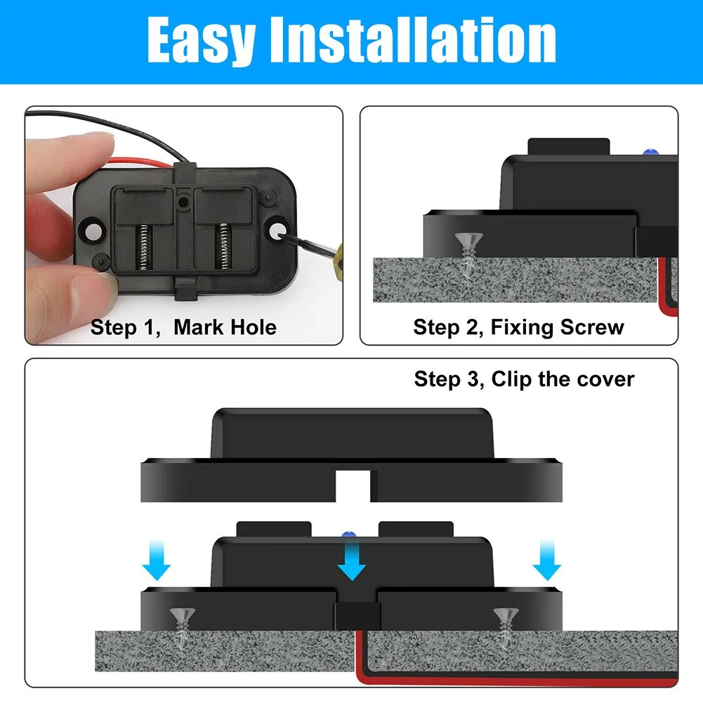 12/24V PD+QC3.0 Dual USB Port Car RV Fast Charger Socket Power Outlet Waterproof 36W Quick Charge 3.0 Ports Provides 4x Faster C
12/24V PD+QC3.0 Dual USB Port Car RV Fast Charger Socket Power Outlet Waterproof 36W Quick Charge 3.0 Ports Provides 4x Faster C
