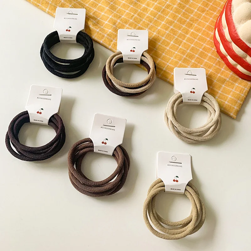 10pieces/set Hair Ties Solid Color Base Hair Band Hair Rope Simple Hair Band Head Rope Hair Accessories
10pieces/set Hair Ties Solid Color Base Hair Band Hair Rope Simple Hair Band Head Rope Hair Accessories