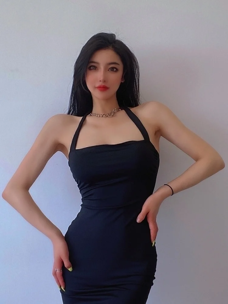 Solid Color Sexy Strapless Mini Dress Hot Korean Sweet Fairy 2022 Summer New Fashion Elegant Slim Halter Neck Y640
Solid Color Sexy Strapless Mini Dress Hot Korean Sweet Fairy 2022 Summer New Fashion Elegant Slim Halter Neck Y640
