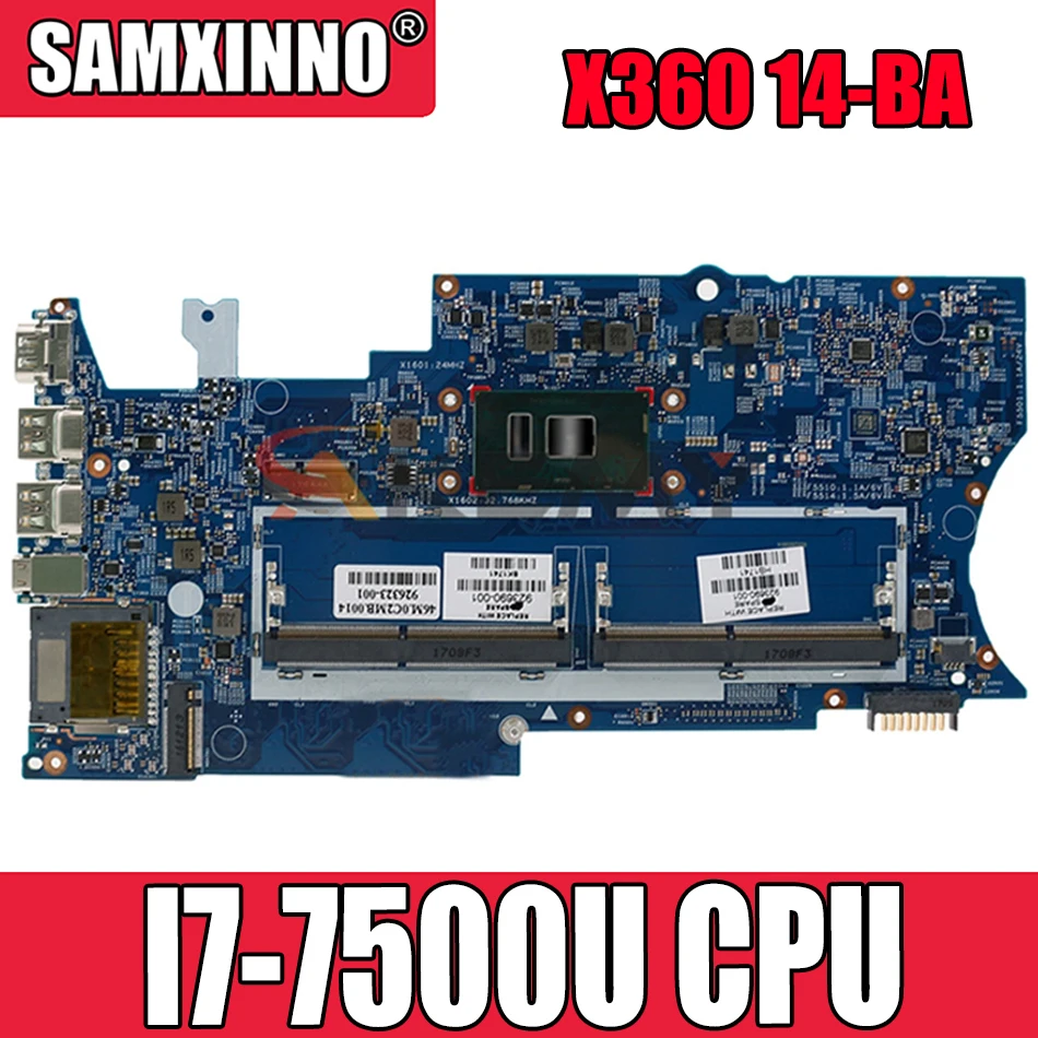 Оригинальная материнская плата для ноутбука HP Pavilion X360 14-BA 16872-926714
Оригинальная материнская плата для ноутбука HP Pavilion X360 14-BA 16872-926714