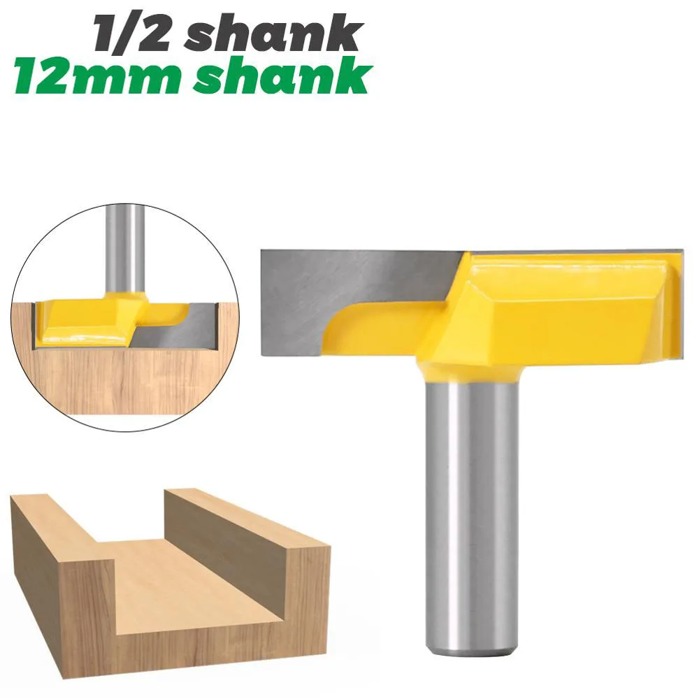1PC 1/2" 12.7MM 12MM Shank Milling Cutter Wood Carving 2-1/4" Bottom Cleaning Router Bit Mortising Bit Spoil Board Surfacing
1PC 1/2" 12.7MM 12MM Shank Milling Cutter Wood Carving 2-1/4" Bottom Cleaning Router Bit Mortising Bit Spoil Board Surfacing
