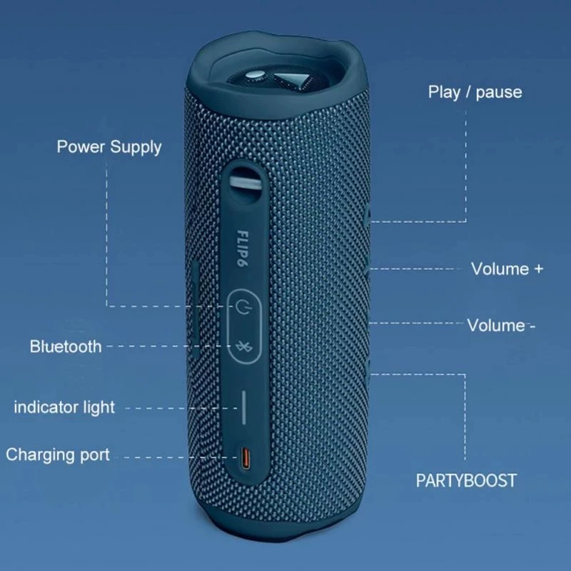 Flip6 Outdoor High Power Multifunctional Speaker Portable Bass Wireless Music Center Dual Speaker TWS Audio Caixa De Som
Flip6 Outdoor High Power Multifunctional Speaker Portable Bass Wireless Music Center Dual Speaker TWS Audio Caixa De Som
