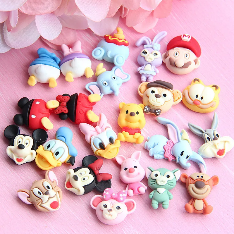 20/100pcs Disney resin matte cartoon animal patch resin jewelry accessories DIY children's headdress hairpin jewelry materials
20/100pcs Disney resin matte cartoon animal patch resin jewelry accessories DIY children's headdress hairpin jewelry materials