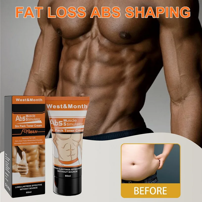 

Slimming Cream Fat Burning Muscle Belly Weight Loss Treatment for Shaping Abdomen Buttocks Powerful Abdominal Muscle Cream 60ml