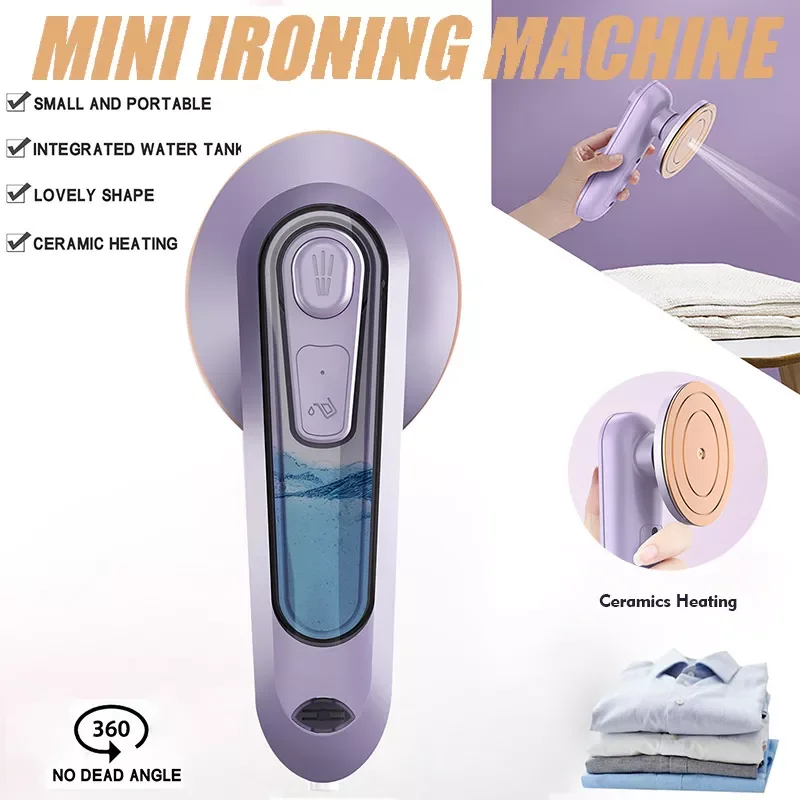 Mini Electric Dry Iron Machine With Spray Water Portable Fast Heat Clothes Handheld Garment Steamer For Home Dormitory Travel
Mini Electric Dry Iron Machine With Spray Water Portable Fast Heat Clothes Handheld Garment Steamer For Home Dormitory Travel