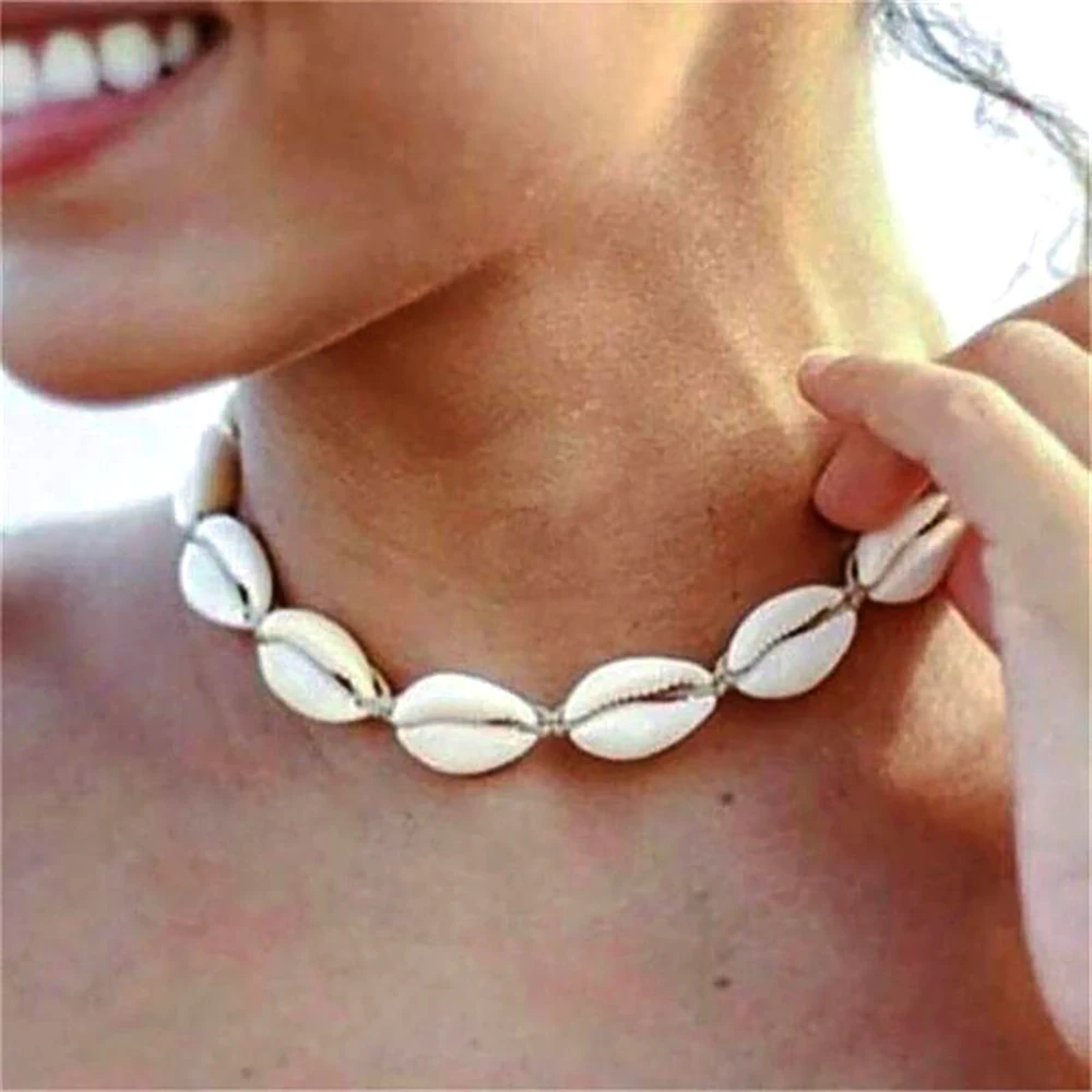 IFMIA Hot Conch Seashell Necklace Women Jewelry Summer Beach Shell Choker Bohemian Rope Beaded Necklaces Handmade Collar Female
IFMIA Hot Conch Seashell Necklace Women Jewelry Summer Beach Shell Choker Bohemian Rope Beaded Necklaces Handmade Collar Female