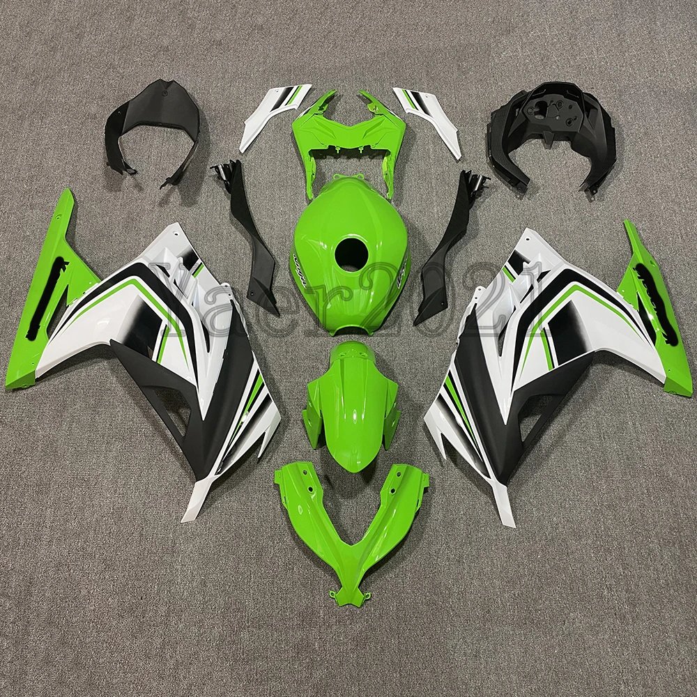 For KAWASAKI EX300 NINJA300 EX250 Ninja250 2013-2017 Motorcycle Fairing Kit ABS Plastic Body Injection Fairings Bodywork Bodykit
For KAWASAKI EX300 NINJA300 EX250 Ninja250 2013-2017 Motorcycle Fairing Kit ABS Plastic Body Injection Fairings Bodywork Bodykit