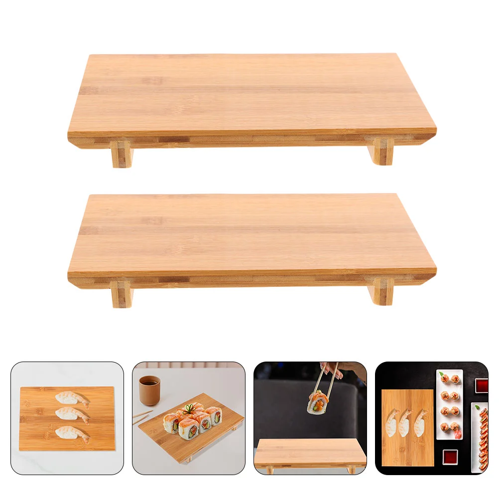 2 Pcs Sushi Plate Restaurant Serving Dish Home Decor Decorate Sashimi Bamboo Fruit Storage Tray Dinner Plates
2 Pcs Sushi Plate Restaurant Serving Dish Home Decor Decorate Sashimi Bamboo Fruit Storage Tray Dinner Plates
