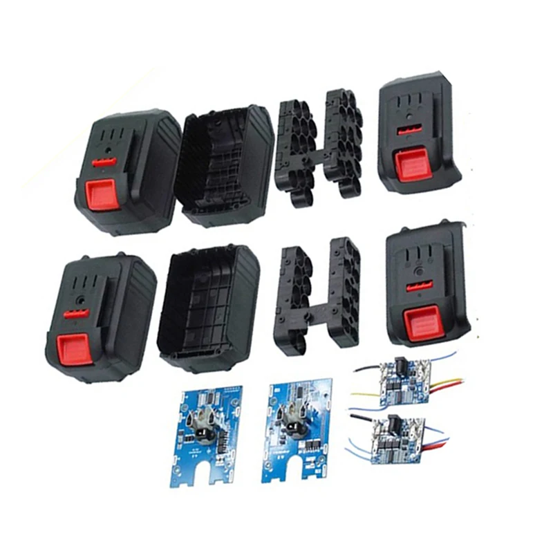 18V Power Tools Battery Case with BMS 21V Box Wireless Electric Angle Grinder Cutting 18650 LI-lon Holder Storage Box Mini 21v
18V Power Tools Battery Case with BMS 21V Box Wireless Electric Angle Grinder Cutting 18650 LI-lon Holder Storage Box Mini 21v