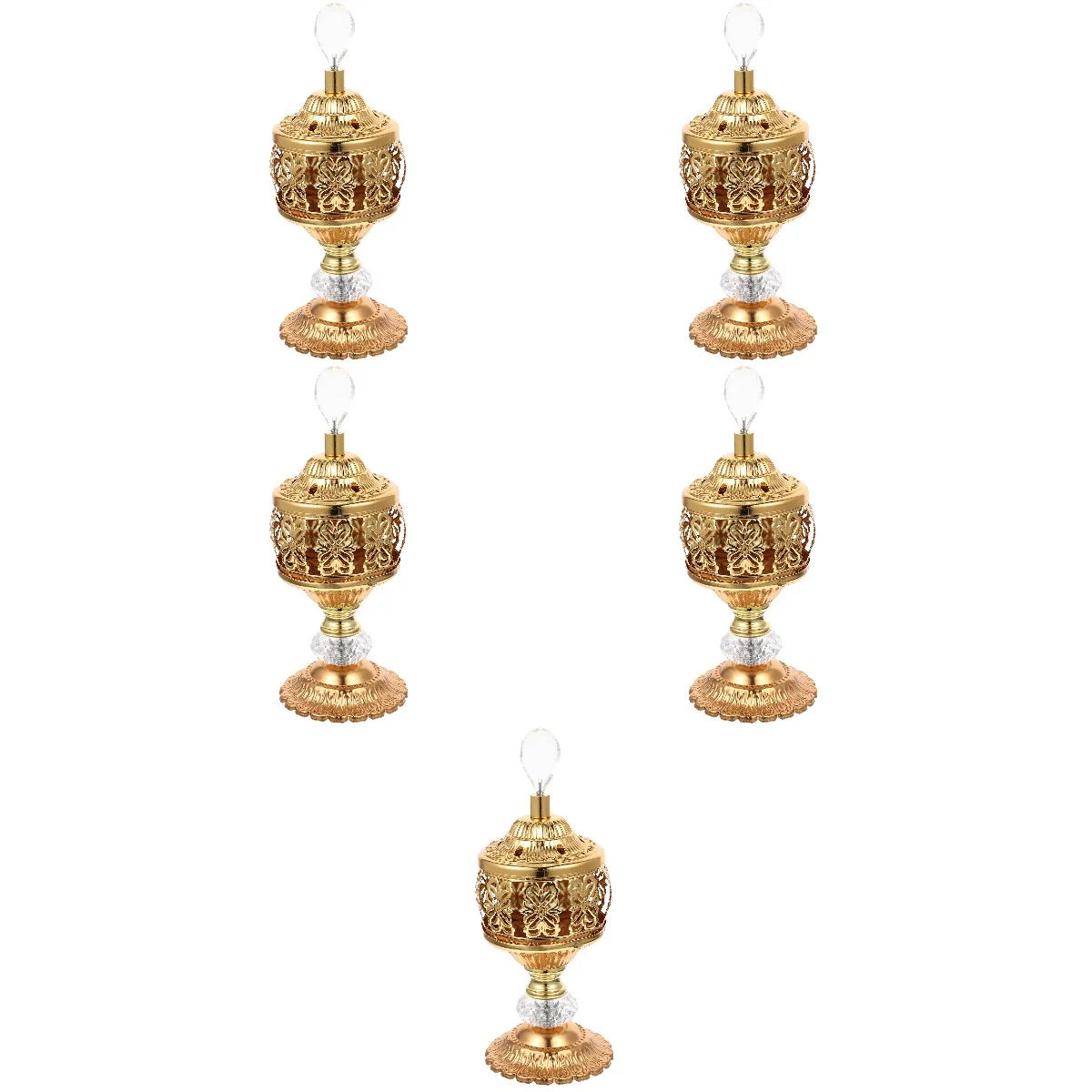 5pcs Burner Vintage Cone Burner Decorative Hollow Tealight Holder
5pcs Burner Vintage Cone Burner Decorative Hollow Tealight Holder