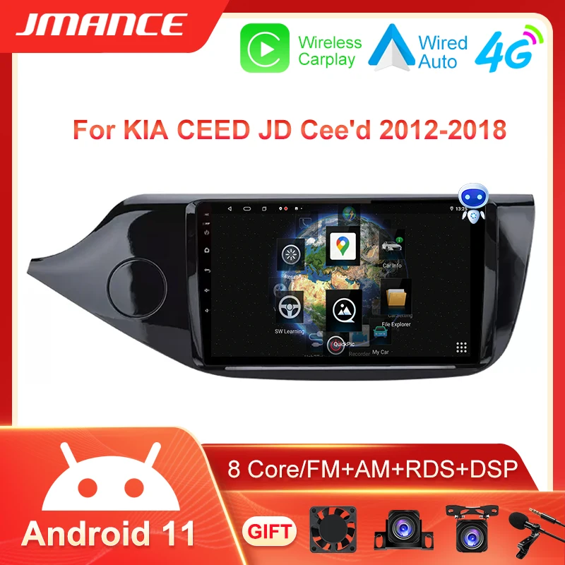 Android 11 AI Voice For Kia Ceed Cee'd 2 JD 2012 - 2018 3D Multimedia Player DSP CarPlay Autoradio GPS Car Radio
Android 11 AI Voice For Kia Ceed Cee'd 2 JD 2012 - 2018 3D Multimedia Player DSP CarPlay Autoradio GPS Car Radio